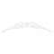 Ekena Millwork Pitch Carrillo Architectural Grade PVC Gable Pediment, 60"W x 15"H x 1"P (6/12) GPP060X015X100CRL - alternate 4